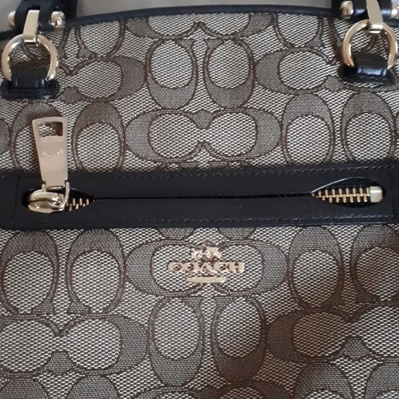 Coach Prairie Satchel In Signature Jacquard - Picture 8 of 10